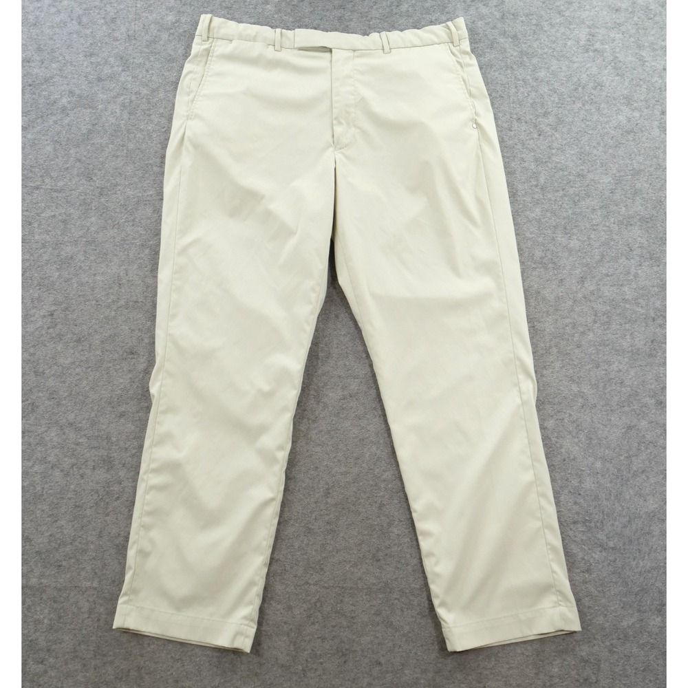RLX Ralph Lauren Pants Mens 38 Beige Golf Performance Tailored Fit Chinos Slacks